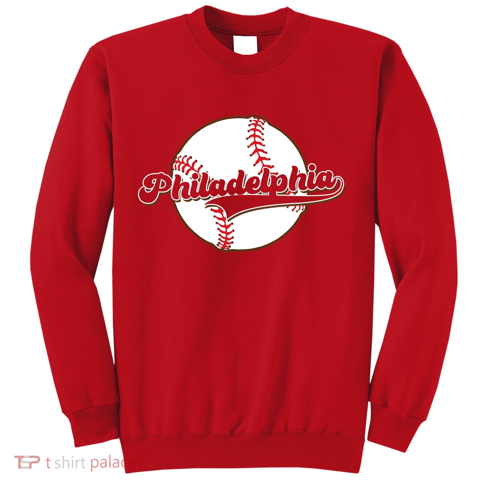 Vintage Philadelphia Baseball Throwback Retro Sweatshirt