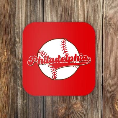 Vintage Philadelphia Baseball Throwback Retro Coaster