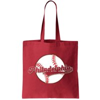 Vintage Philadelphia Baseball Throwback Retro Tote Bag