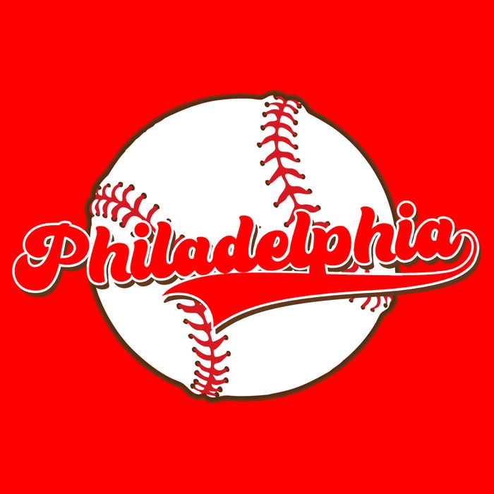 Vintage Philadelphia Baseball Throwback Retro Premium T-Shirt