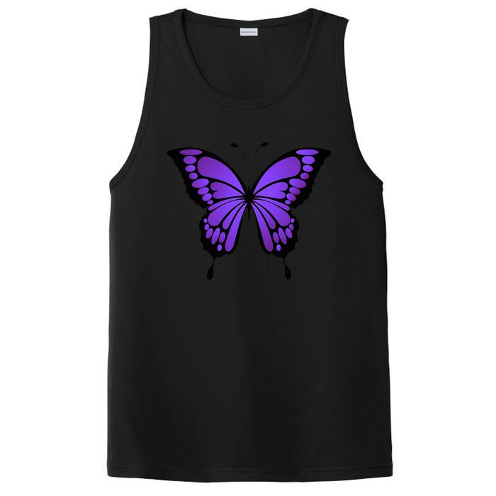 Vibrant Purple Butterfly PosiCharge Competitor Tank