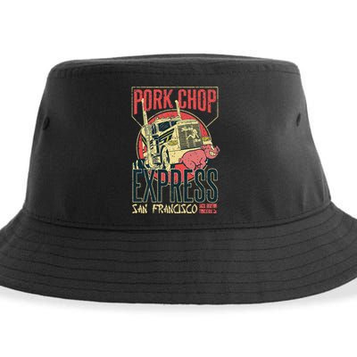 Vintage Pork Chop Express Jack Burton Trading Sustainable Bucket Hat