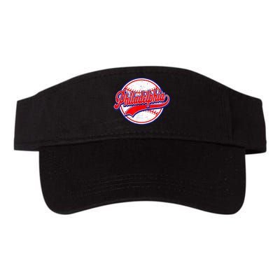 Vintage Philadelphia Cityscape Baseball Lover Wos Visor