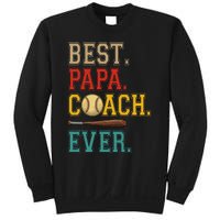 Vintage Papa Coach Ever Costume Baseball Player Coach Sweatshirt