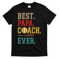 Vintage Papa Coach Ever Costume Baseball Player Coach T-Shirt