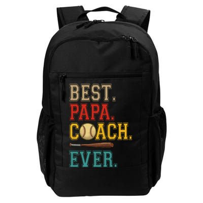 Vintage Papa Coach Ever Costume Baseball Player Coach Daily Commute Backpack