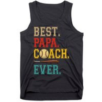 Vintage Papa Coach Ever Costume Baseball Player Coach Tank Top