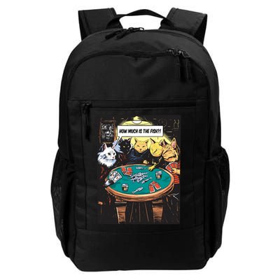 Vintage Poker Cats Backpack