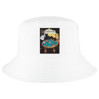 Vintage Poker Cats Cool Comfort Performance Bucket Hat