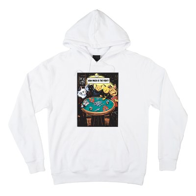 Vintage Poker Cats Hoodie