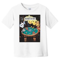 Vintage Poker Cats Toddler T-Shirt