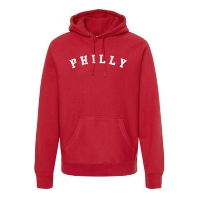 Vintage Philadelphia Distressed Premium Hoodie