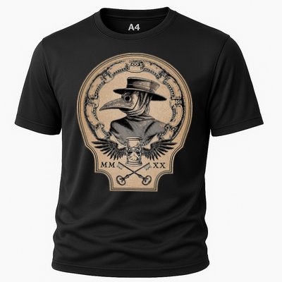 Vintage Plague Doctor Cooling Performance Crew T-Shirt