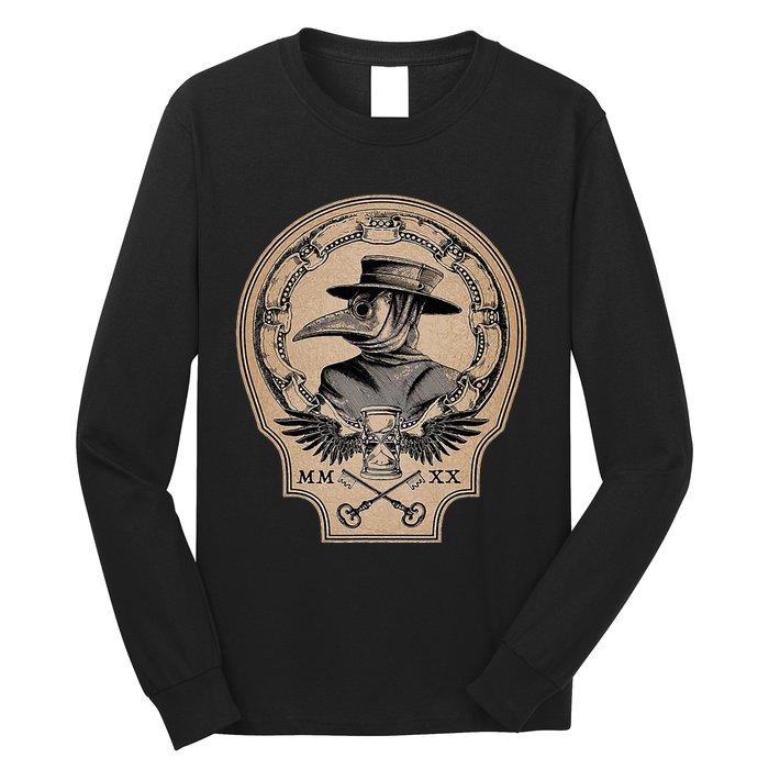 Vintage Plague Doctor Long Sleeve Shirt