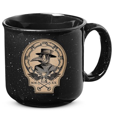 Vintage Plague Doctor 15oz Campfire Ceramic Mug