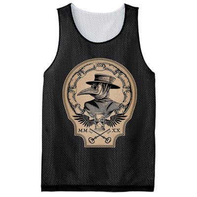 Vintage Plague Doctor Mesh Reversible Basketball Jersey Tank