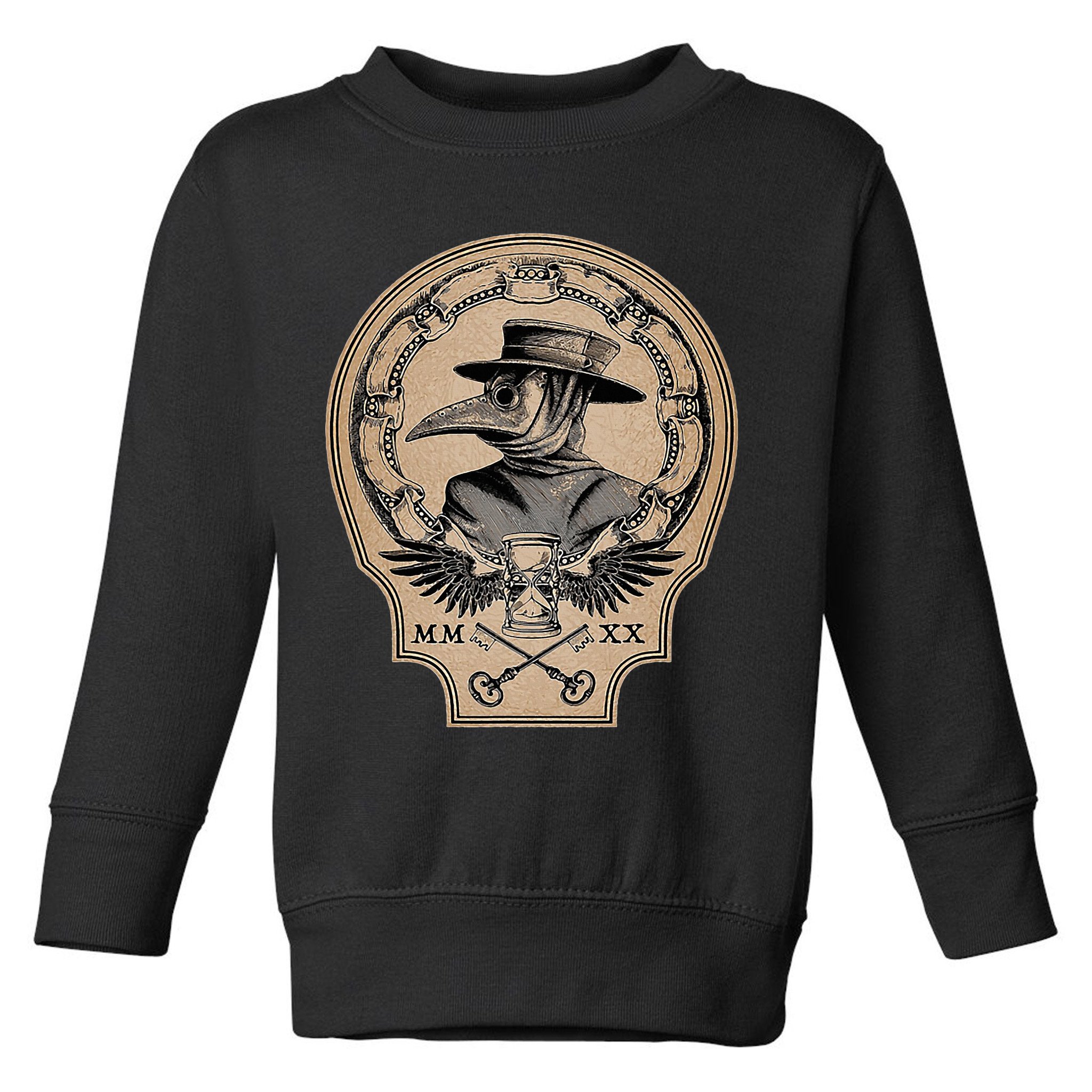 Vintage Plague Doctor Toddler Sweatshirt