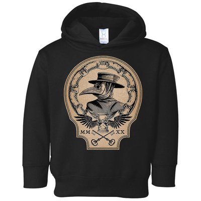 Vintage Plague Doctor Toddler Hoodie