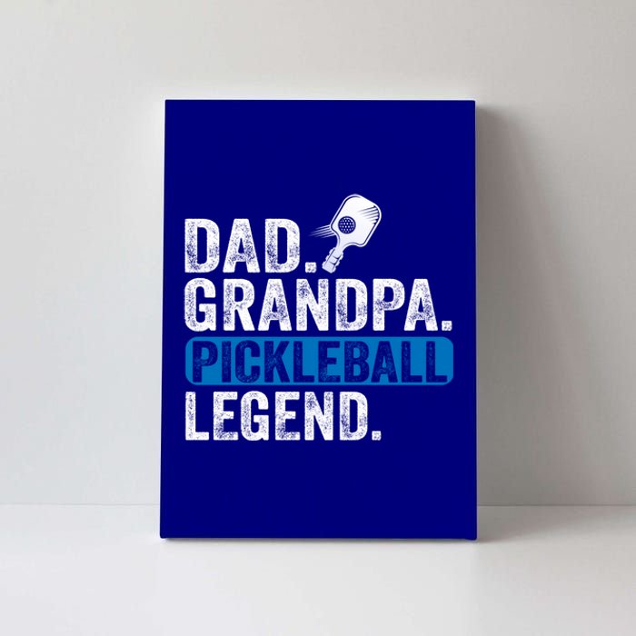 Vintage Pickleball Dad Grandpa Pickleball Legend Fathers Day Gift Canvas