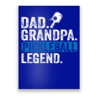 Vintage Pickleball Dad Grandpa Pickleball Legend Fathers Day Gift Poster