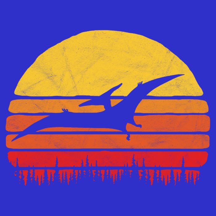Vintage Pterodactyl Dinosaur Giftgift Retro Sun Bag