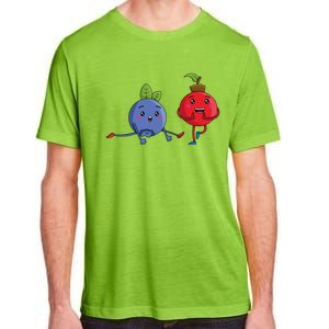 Veggie Power Dancing Berries Funny Berries Berries Gift Adult ChromaSoft Performance T-Shirt