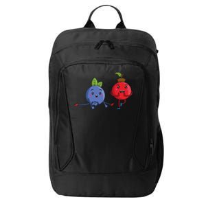 Veggie Power Dancing Berries Funny Berries Berries Gift City Backpack