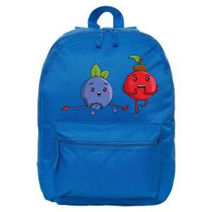 Veggie Power Dancing Berries Funny Berries Berries Gift 16 in Basic Backpack