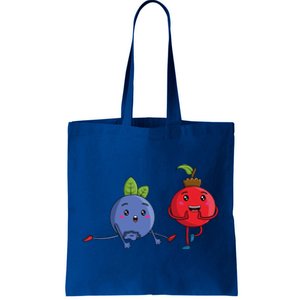 Veggie Power Dancing Berries Funny Berries Berries Gift Tote Bag