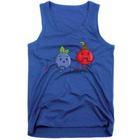 Veggie Power Dancing Berries Funny Berries Berries Gift Tank Top