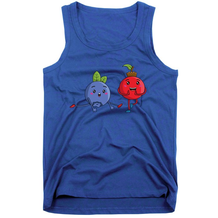 Veggie Power Dancing Berries Funny Berries Berries Gift Tank Top