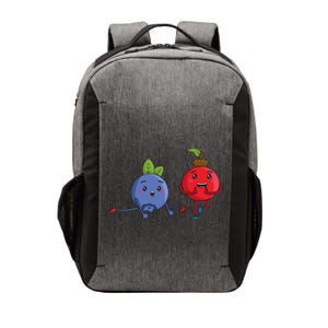 Veggie Power Dancing Berries Funny Berries Berries Gift Vector Backpack