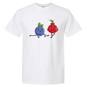 Veggie Power Dancing Berries Funny Berries Berries Gift Garment-Dyed Heavyweight T-Shirt