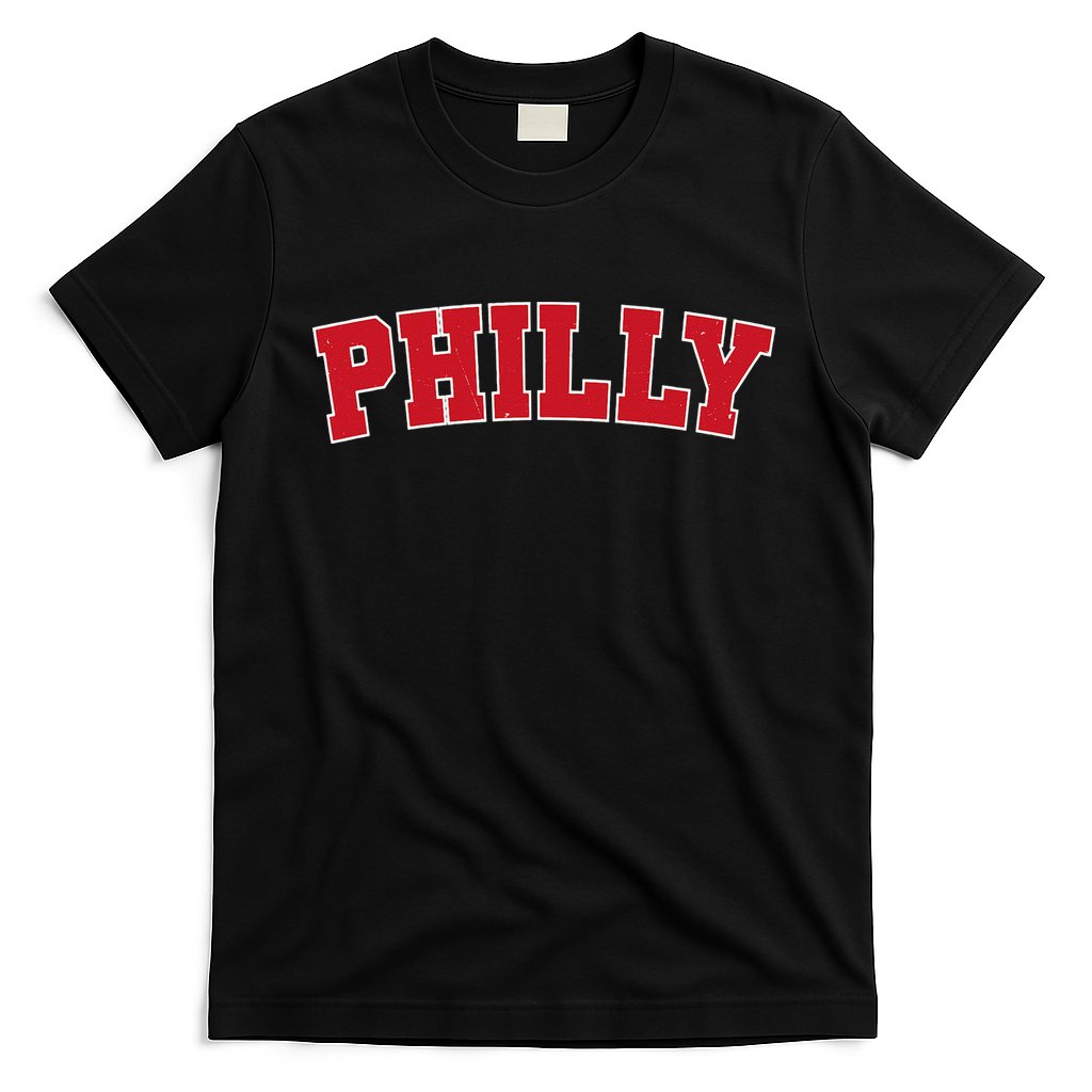 Vintage Philadelphia Distressed Philly Pennsylvania Apparel T-Shirt