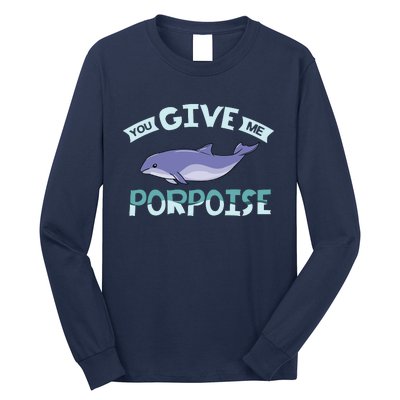 Vaquita Porpoise Dolphin Marine Biologist Long Sleeve Shirt