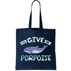 Vaquita Porpoise Dolphin Marine Biologist Tote Bag