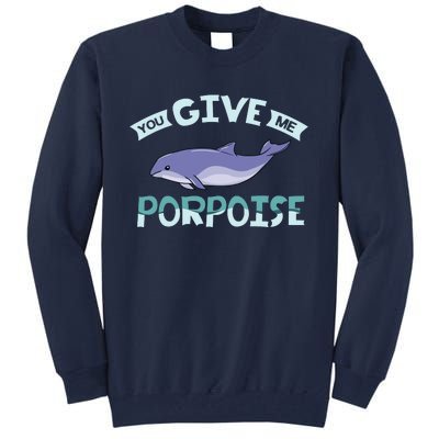 Vaquita Porpoise Dolphin Marine Biologist Tall Sweatshirt