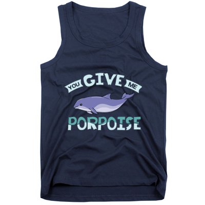 Vaquita Porpoise Dolphin Marine Biologist Tank Top