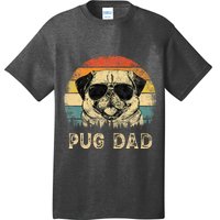 Vintage Pug Dad Dog Lovers FatherS Day T-Shirt