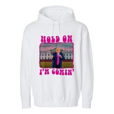 Voter President Election 2024 Biden Republican Garment-Dyed Fleece Hoodie