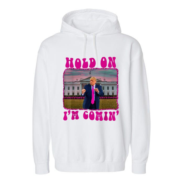 Voter President Election 2024 Biden Republican Garment-Dyed Fleece Hoodie