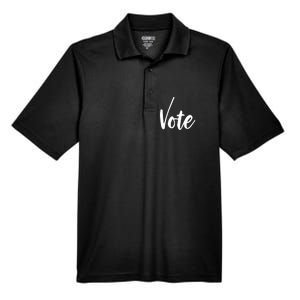 Vote Political Election November Check Mark Men's Origin Performance Pique Polo