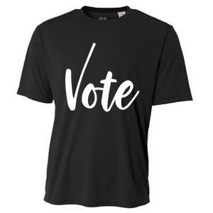 Vote Political Election November Check Mark Cooling Performance Crew T-Shirt