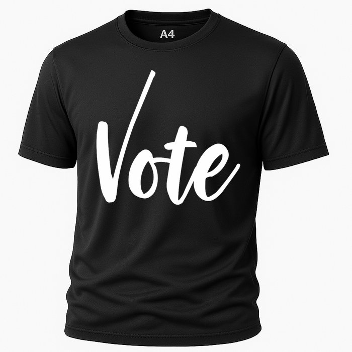 Vote Political Election November Check Mark Cooling Performance Crew T-Shirt