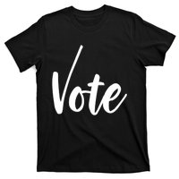 Vote Political Election November Check Mark T-Shirt