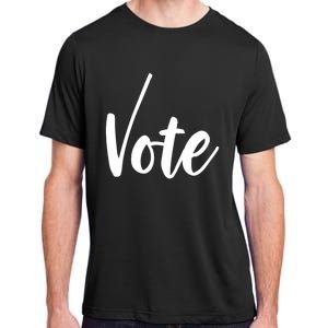 Vote Political Election November Check Mark Adult ChromaSoft Performance T-Shirt