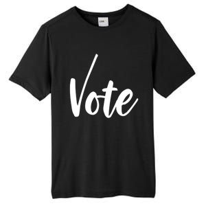 Vote Political Election November Check Mark Tall Fusion ChromaSoft Performance T-Shirt