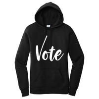 Vote Political Election November Check Mark Women's Pullover Hoodie