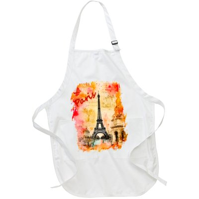 Vintage Paris Eiffel Tower Apron