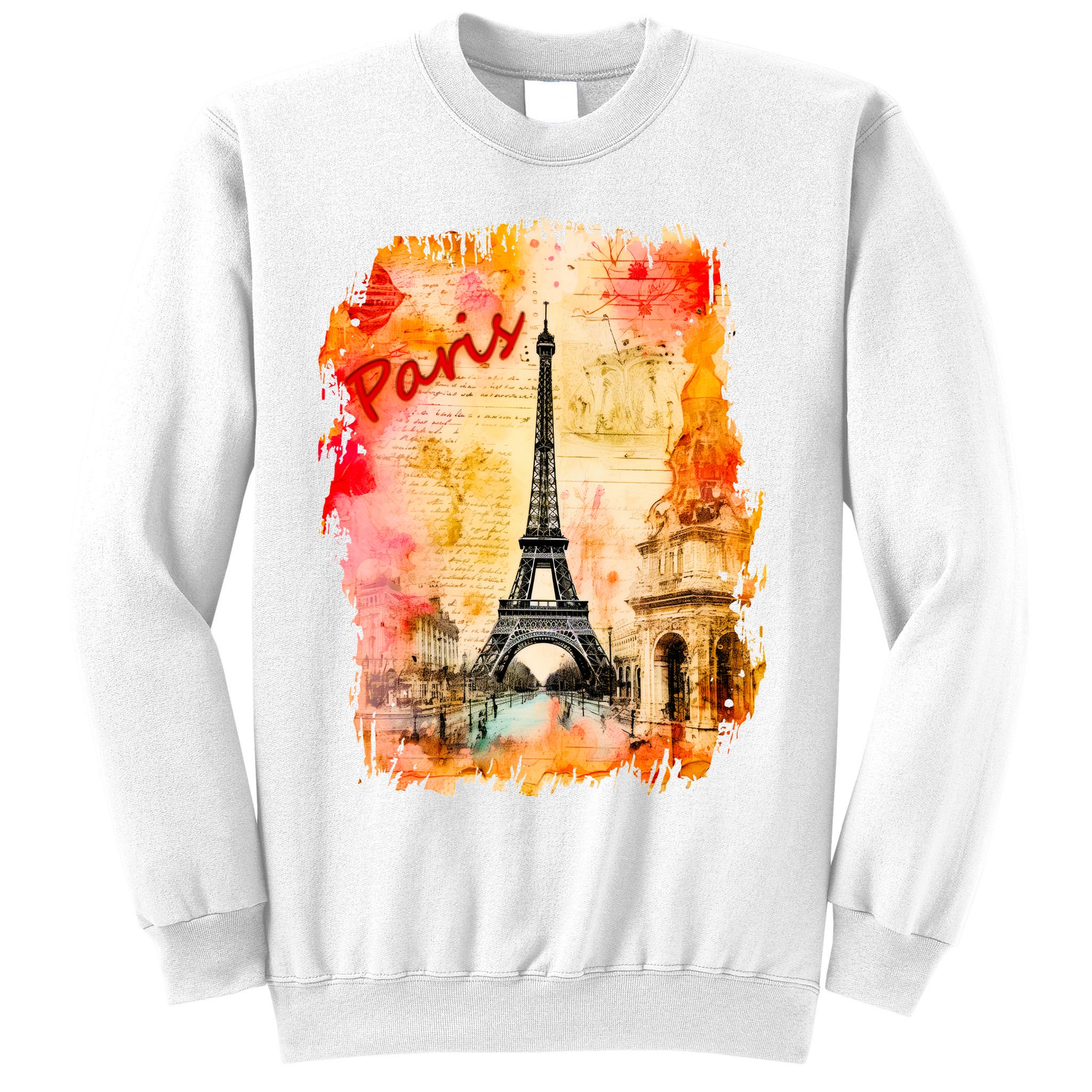 Vintage Paris Eiffel Tower Sweatshirt